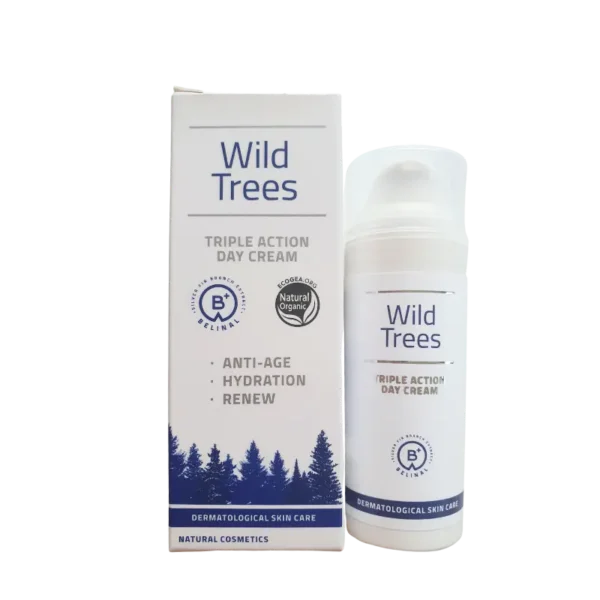 Wild Trees Triple Action dnevna krema z učinkovino Belinal® – produktna slika v visoki ločljivosti